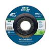 4 1/2&quot; x 1/4&quot;  Depressed Center Wheel Masonry Grinding Flat Wheel Type 27  Professional Abrasive  